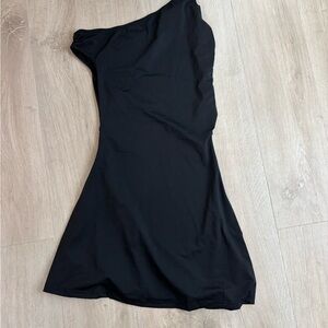 Forever 21 Chic Black One-Shoulder Dress